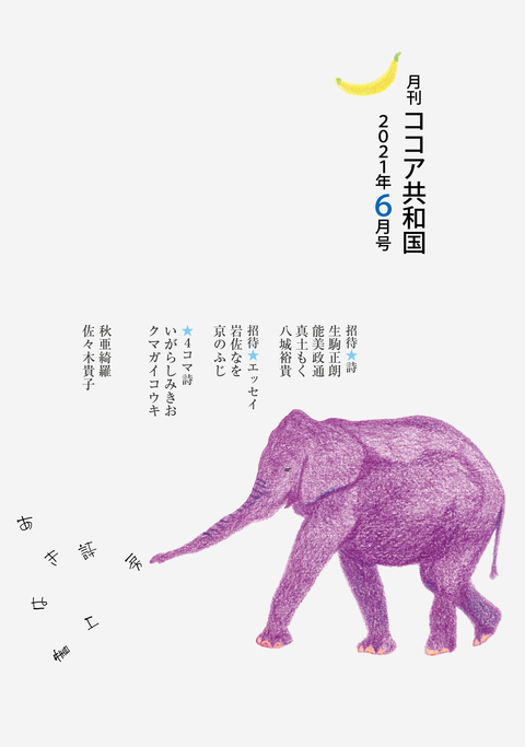 月刊 ココア共和国 2021年6月号 書影